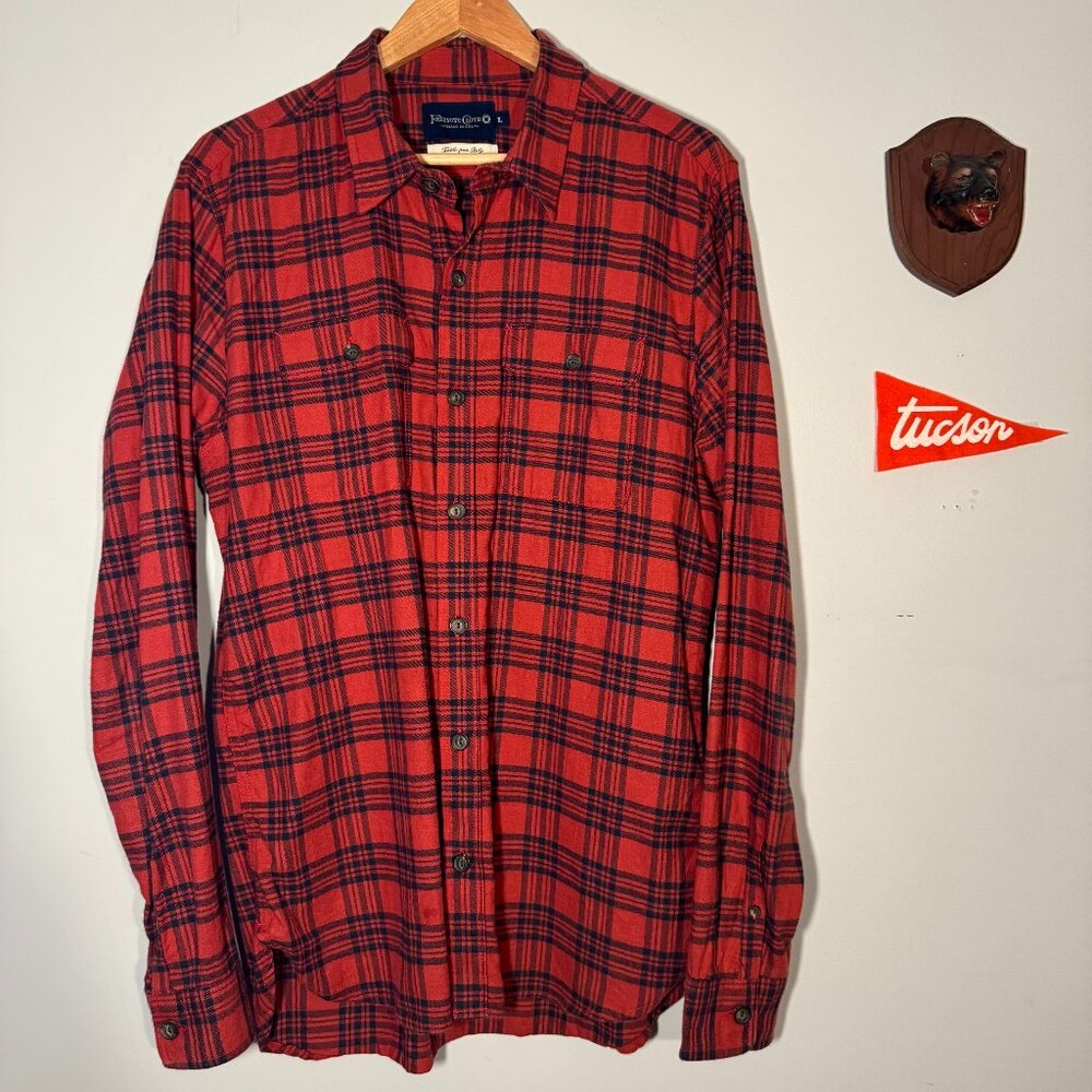 Freenote Cloth Flannel Button-Up (Size: L)